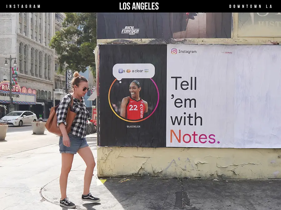 Wheatpasting Los Angeles